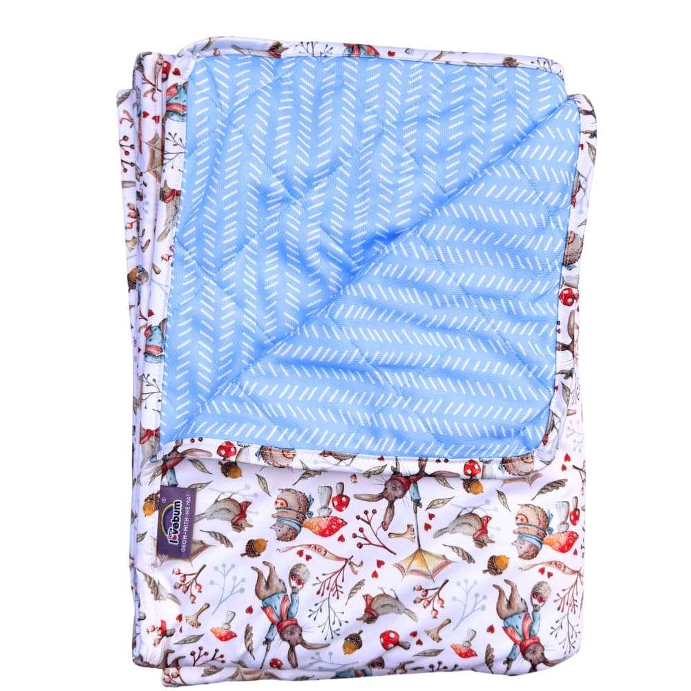Little Lovebum bunny print reusable mat