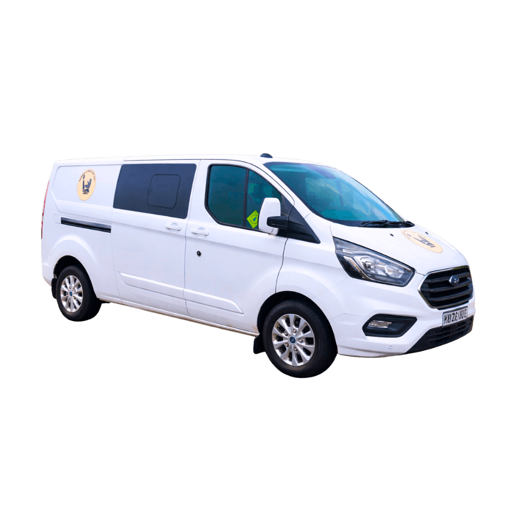 Saunders & Smalls car seat fitting van